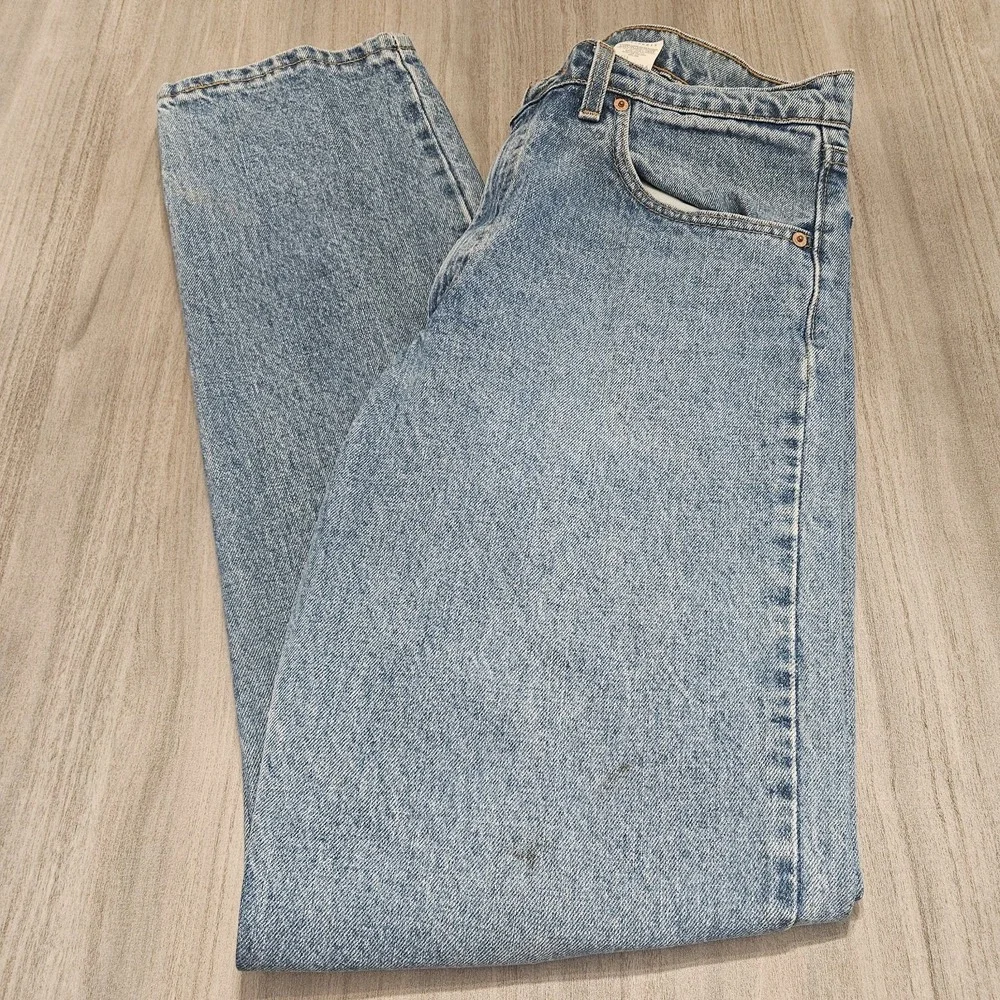 Vintage Levis Jeans Mens 36x34‎ Blue 90s Made USA Denim Pants Light 550 Relaxed